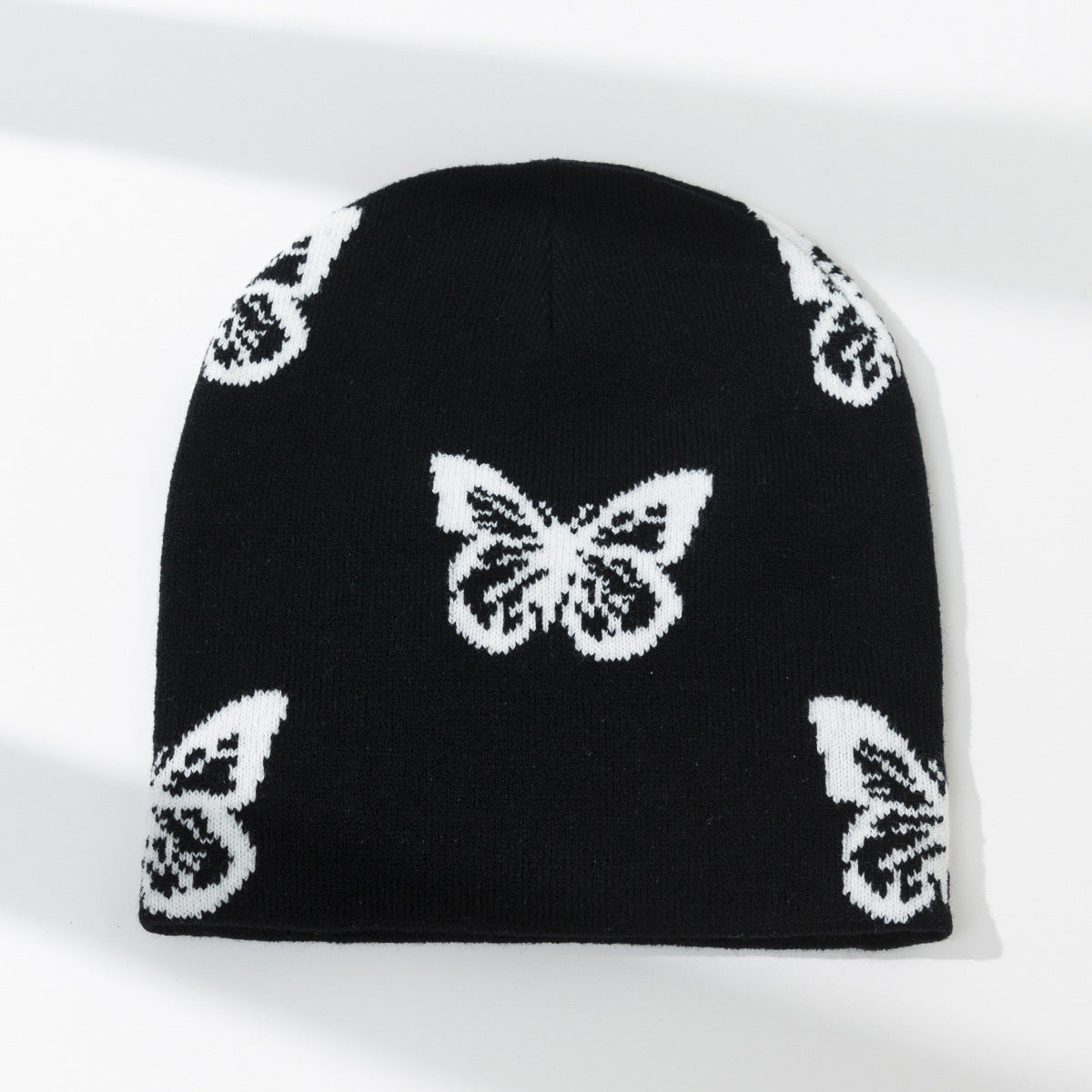 Wholesale Acrylic Butterfly Knitted Hat